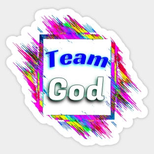 Team God Sticker